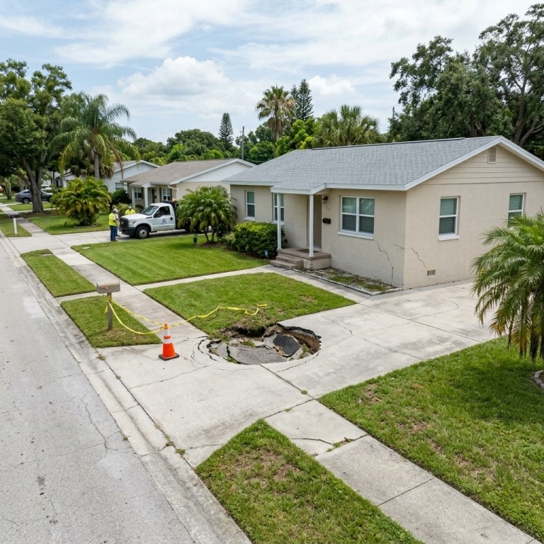 Daños por Sinkhole texas