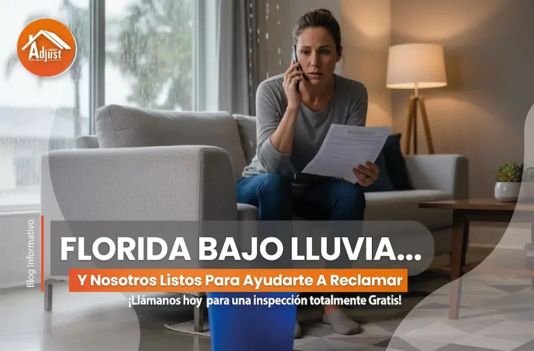 Lluvias Intensas Golpean Florida: Inundaciones, Daños y la Importancia de Reclamar Correctamente a tu Seguro