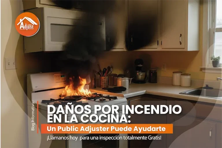 Daños por fuego en la Cocina: Cómo un Public Adjuster Puede Ayudarte a Recuperar lo que te Corresponde