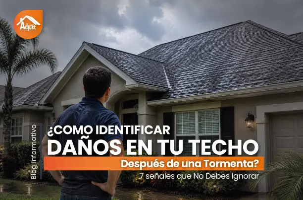 ¿Cómo Identificar Daños en tu Techo Después de una Tormenta? 7 señales que No Debes Ignorar.
