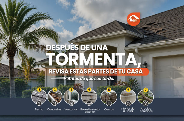 Después de una Tormenta, Revisa Estas 7 Partes de Tu Casa Antes de que Sea Demasiado Tarde